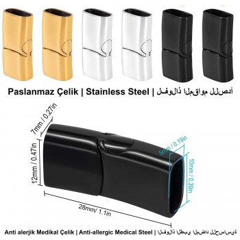 Steel Jewelry Materials 12242