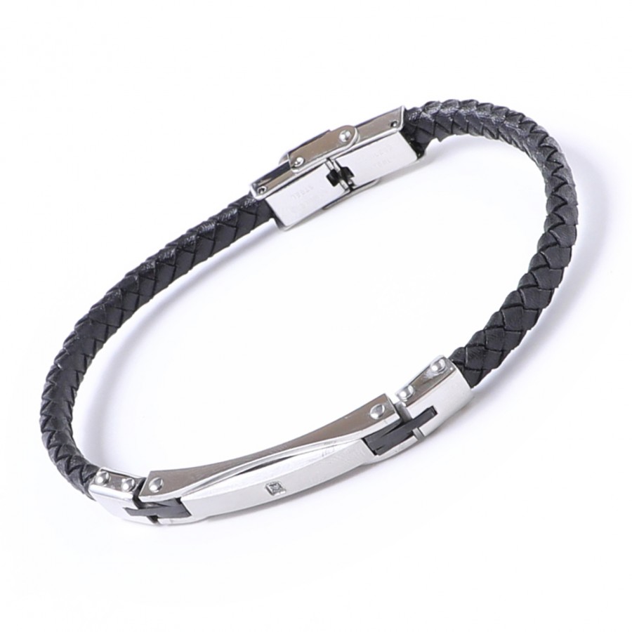 Toptan 316L Anti Alerjik Ve Hakiki Deri Çelik Bileklik Fiyatları