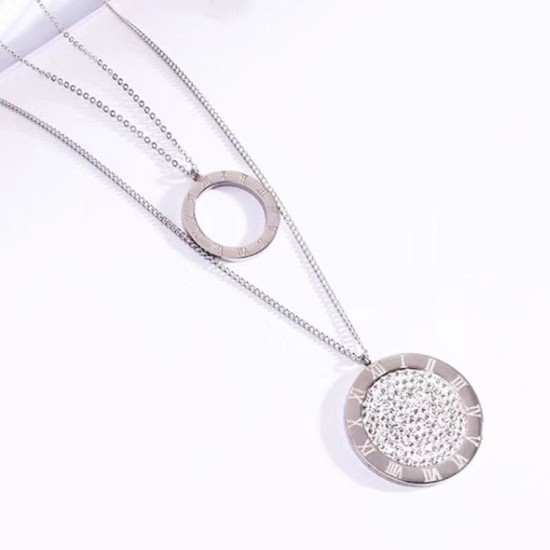 Women Steel Necklace 6940