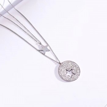Women Steel Necklace 6942