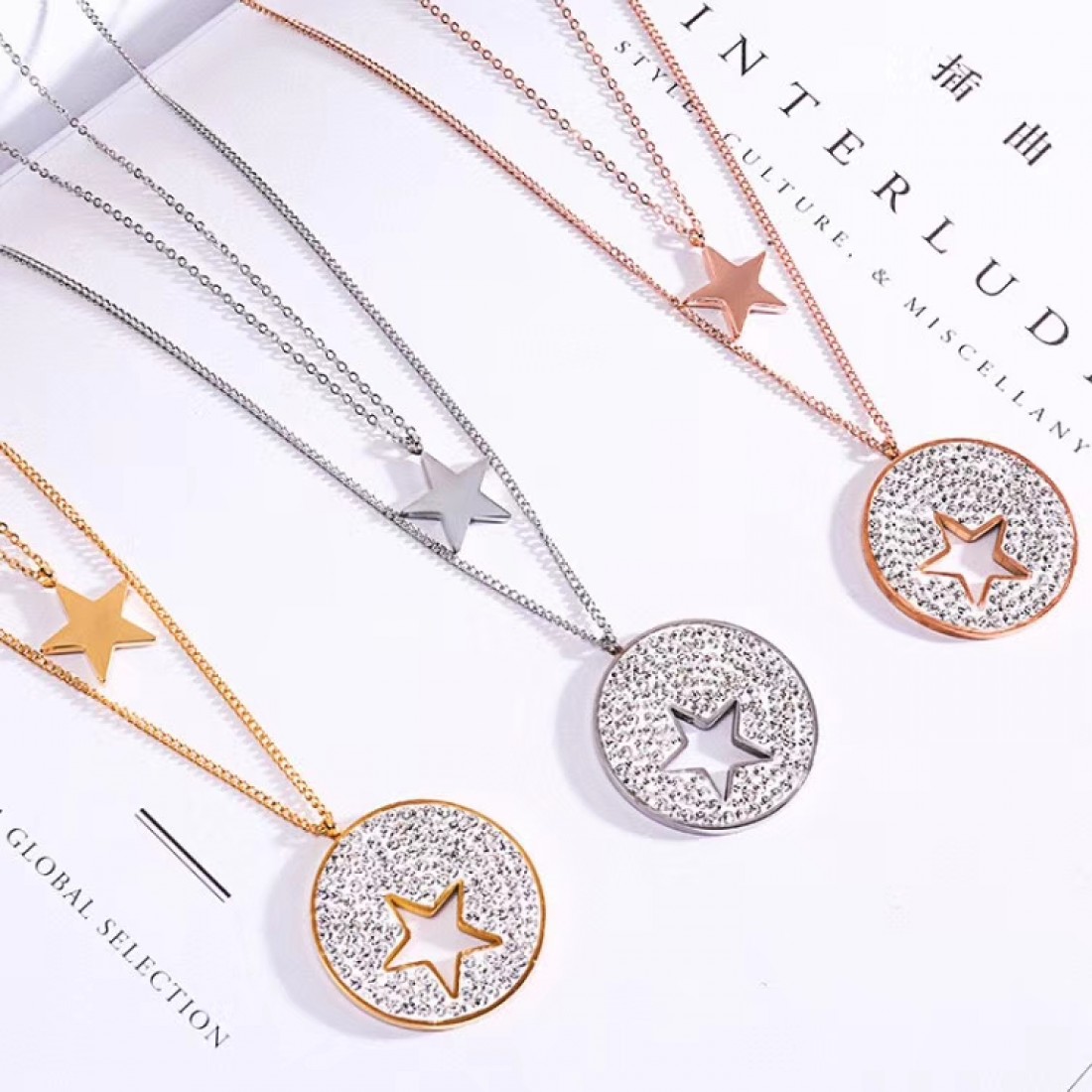 Toptan 316L Ayar Bayan Çelik Kolye Fiyatları