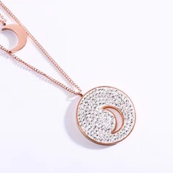 قلادة نسائية من الصلب 6943