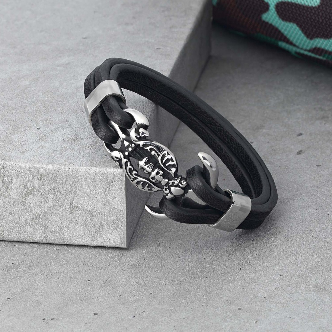 316L Ayar Çelik Ve Orjinal Deri Billeklik