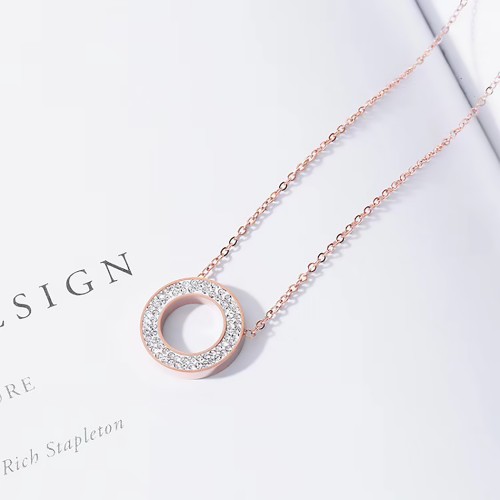 Women Steel Necklace 7068