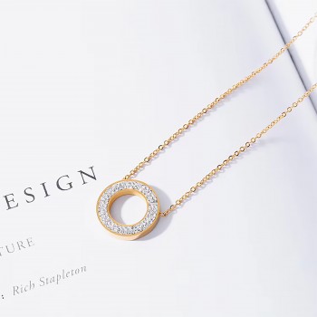 Women Steel Necklace 7068
