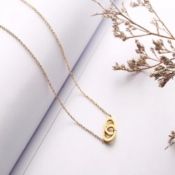 قلادة نسائية من الصلب 7076