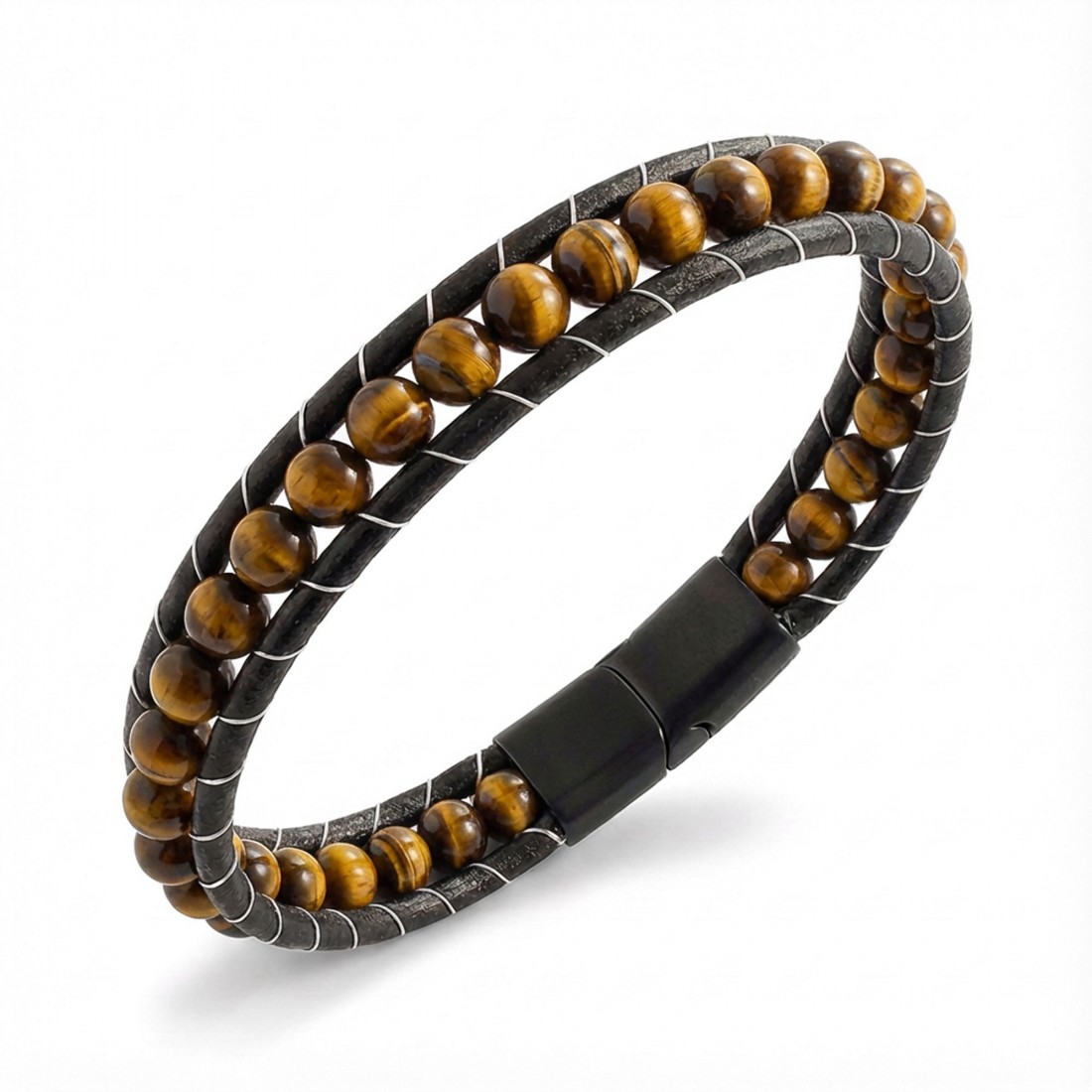 Kaplan Gözü Doğal Taş Bileklik