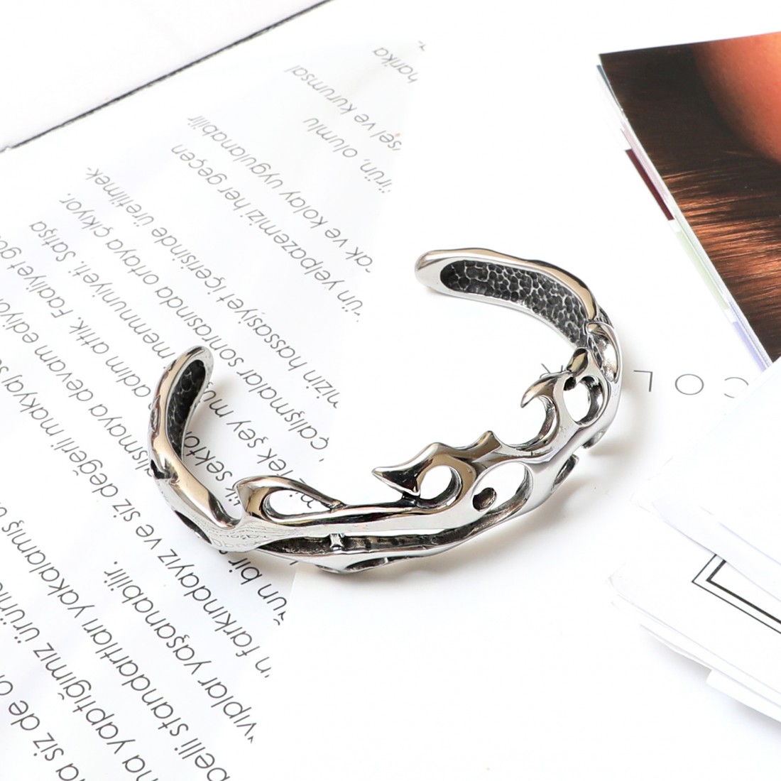 Toptan Alev Topu Cuf Çelik Bileklik Fiyatları