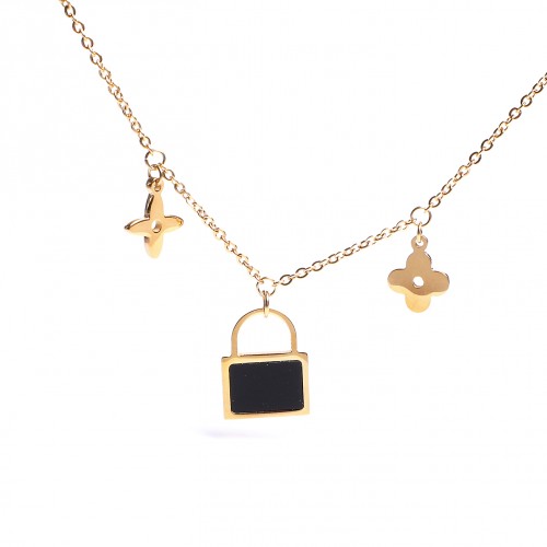 Women Steel Necklace 4821