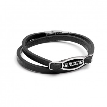 Anonim Figürlü Dolamalı Çelik Bileklik