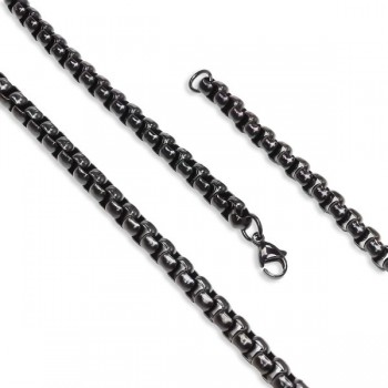 Arnavut Çelik Kolye 6mm