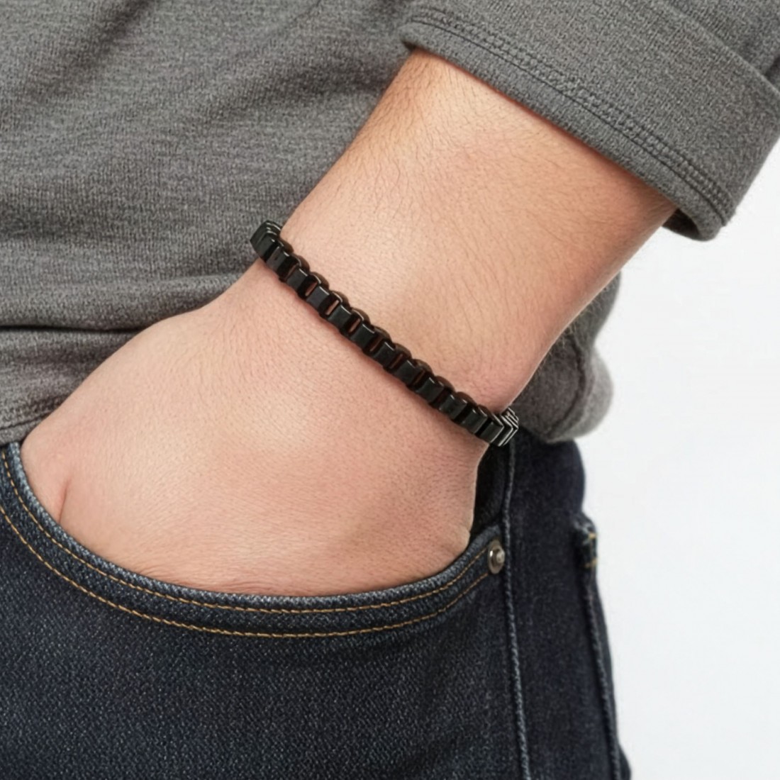 Men's Full Steel Bracelet 13928