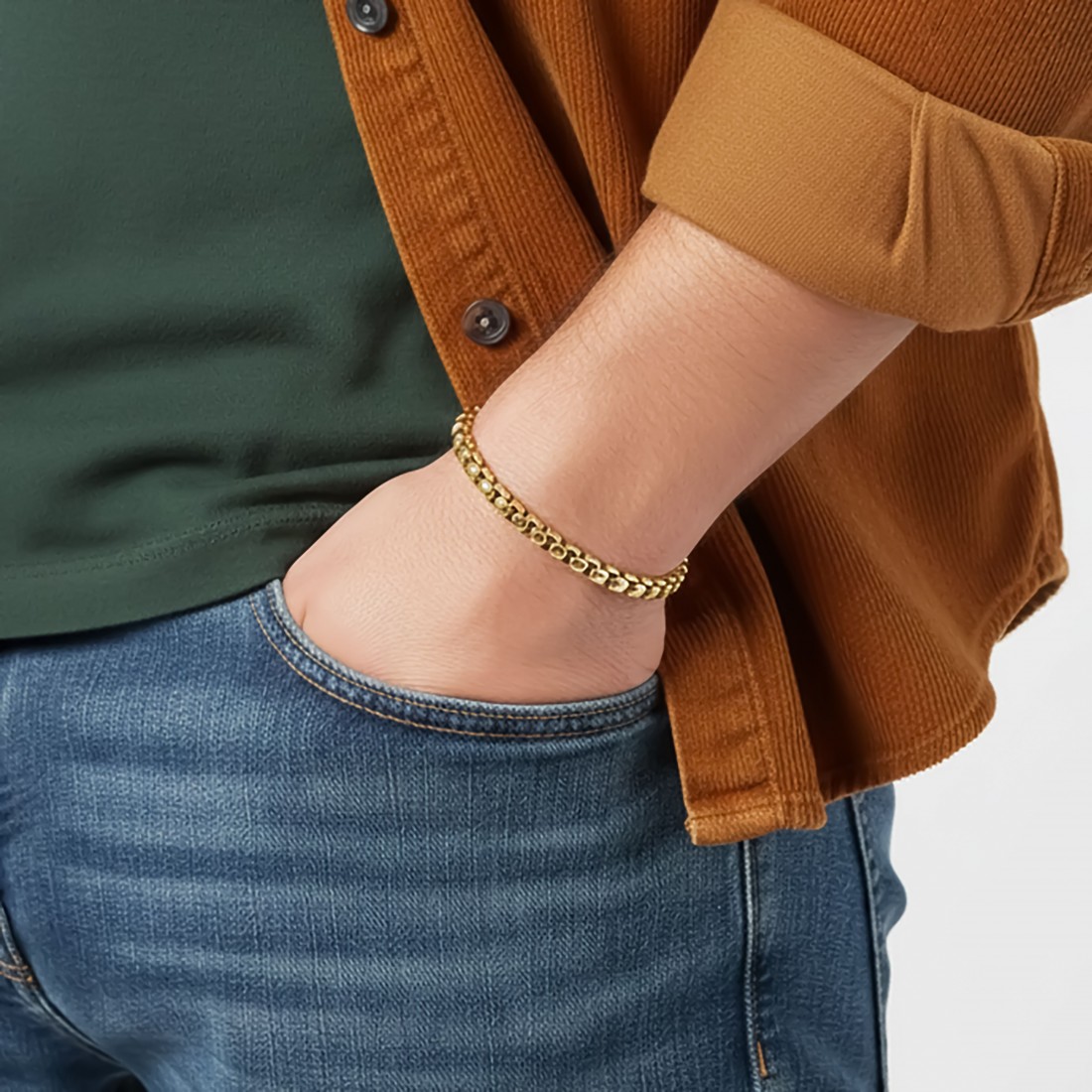 Men's Full Steel Bracelet 13932