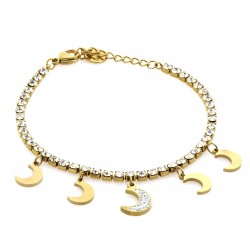 Ay Pandora Su Yolu Çelik Bileklik