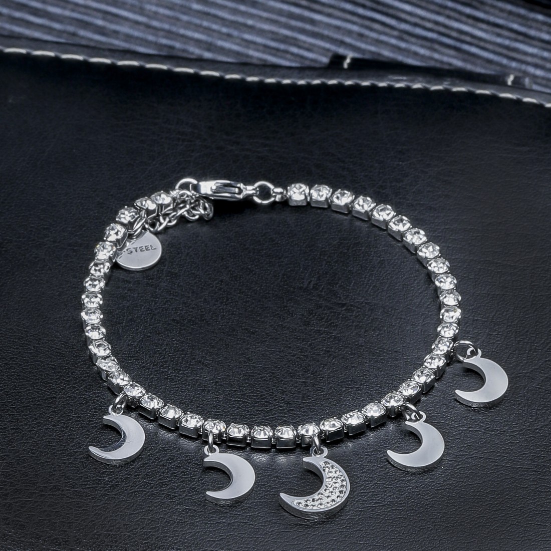 Toptan Ay Pandora Su Yolu Çelik Bileklik Fiyatları