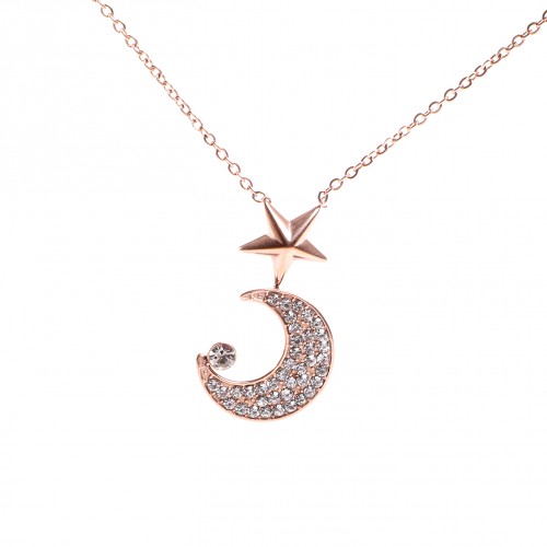 Women Steel Necklace 4819