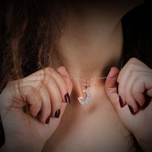 Women Steel Necklace 4819