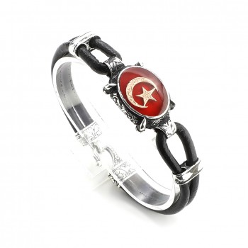 Leather Bracelet 6161