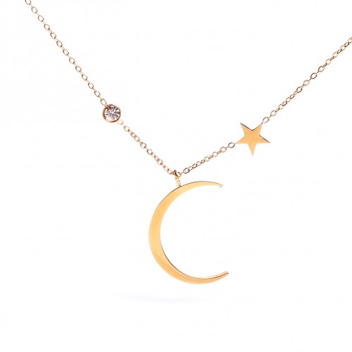 Women Steel Necklace 4797