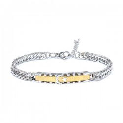 سوار فولاذي كامل للرجال 13303