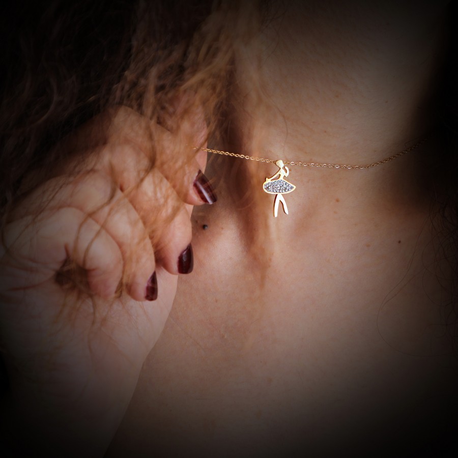 Women Steel Necklace 4809