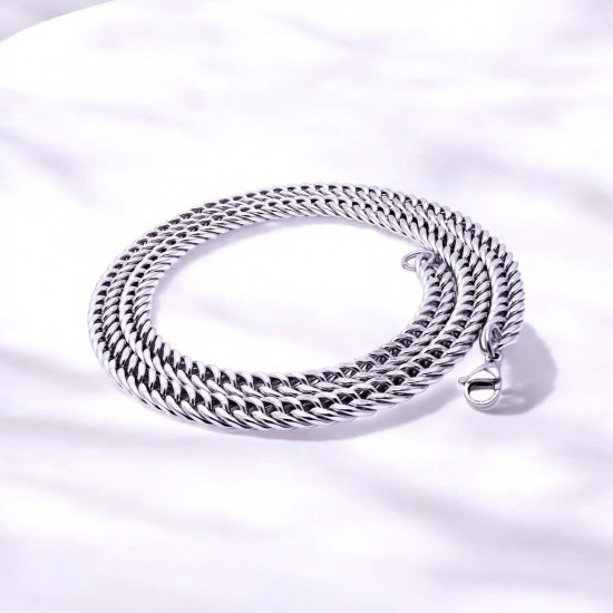 Balık Sırtı Çelik Erkek Kolye 1,6Mm X 4Mm Balık Sırtı Çelik Erkek Kolye 1,6Mm X 4Mm
