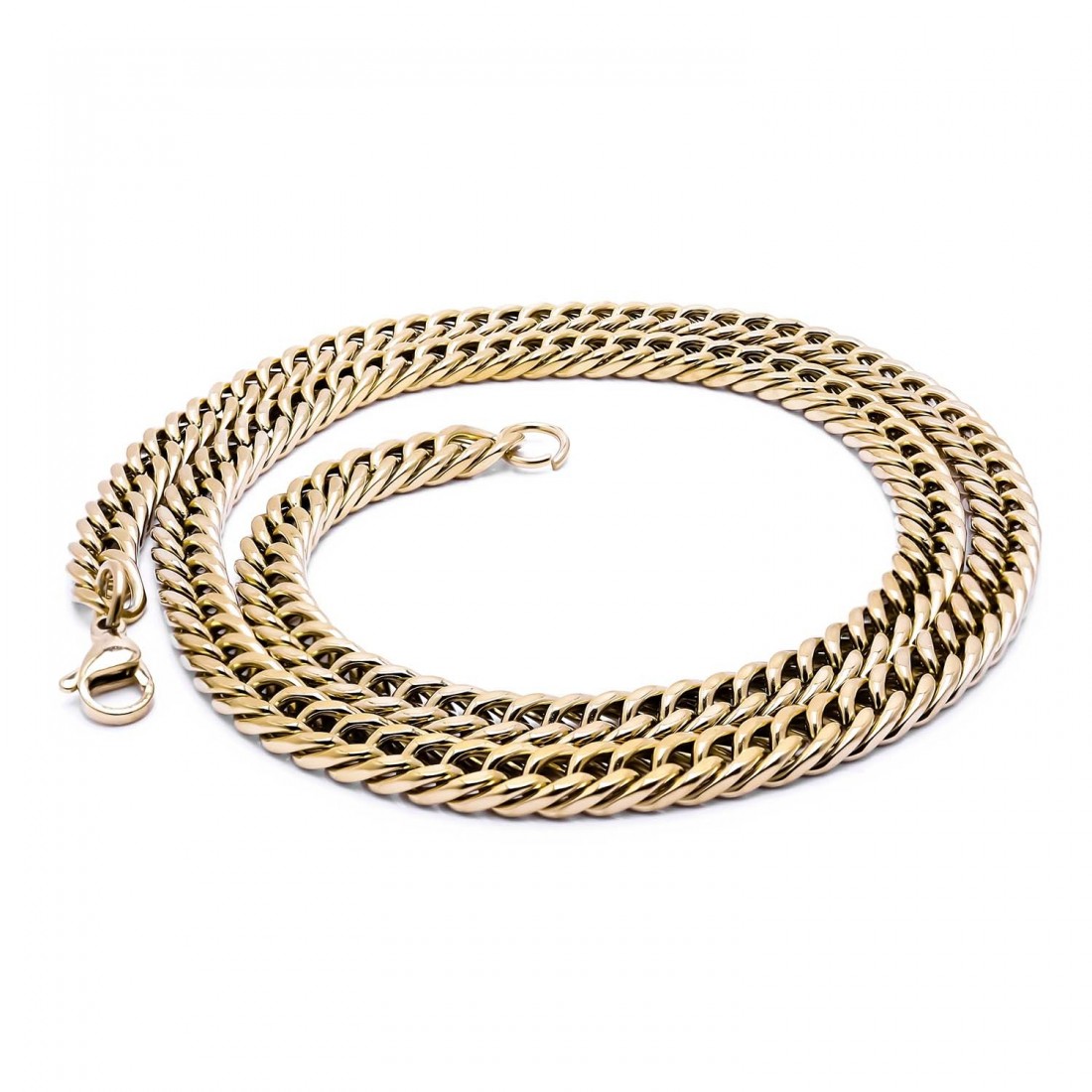 Balık Sırtı Çelik Erkek Kolye 1,6Mm X 4Mm