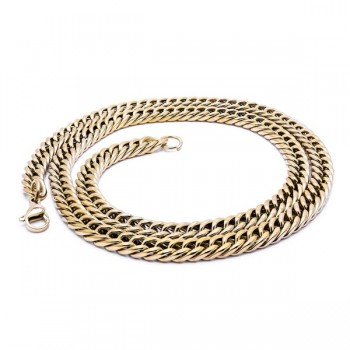 Balık Sırtı Çelik Erkek Kolye 1,6mm X 4mm