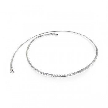 Balık Sırtı Çelik Kolye 0.8mm