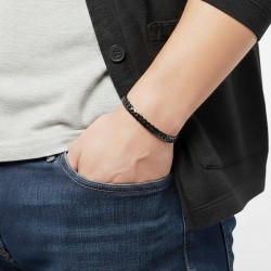 Balık Sırtı Mariner Çelik Zincir Bileklik 6mm