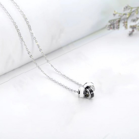 Women Steel Necklace 4879 Women Steel Necklace 4879