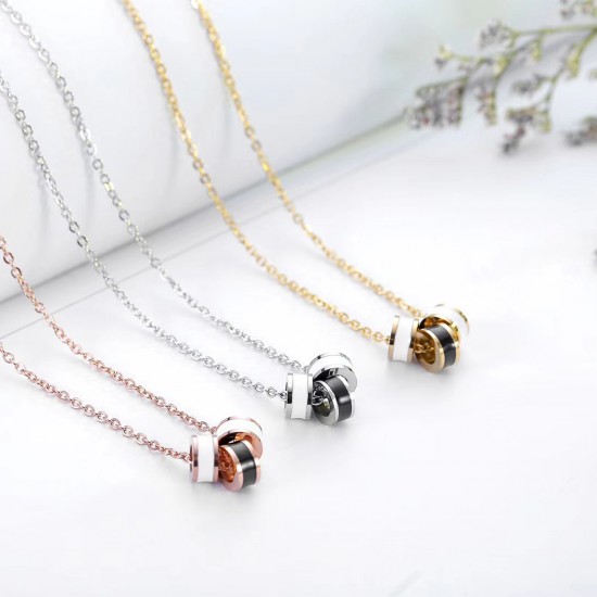 Women Steel Necklace 4879 Women Steel Necklace 4879