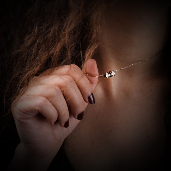 Women Steel Necklace 4879 Women Steel Necklace 4879