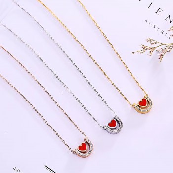 Women Steel Necklace 7088