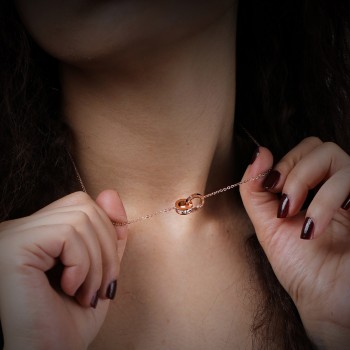 Women Steel Necklace 4822