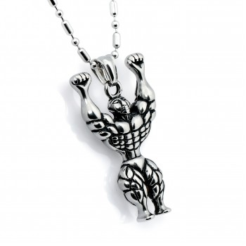 Bodybuilding Çelik Kolye Ucu