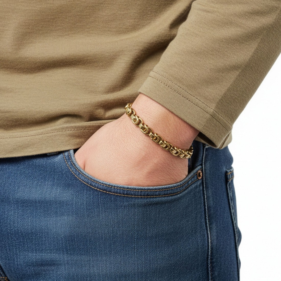 Men's Full Steel Bracelet 13952