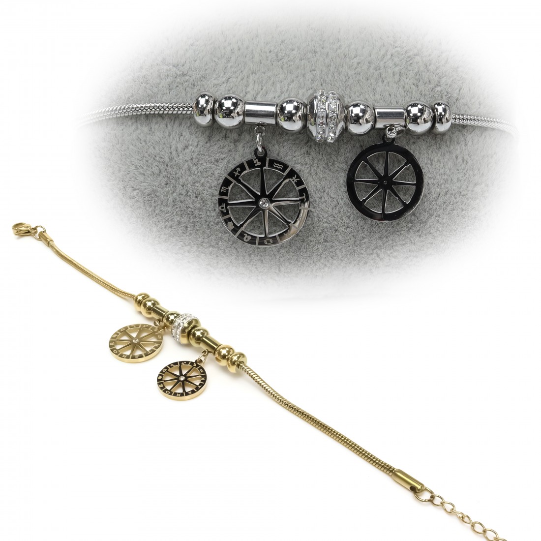 Burc Takvimi Kadın Çelik Bileklik