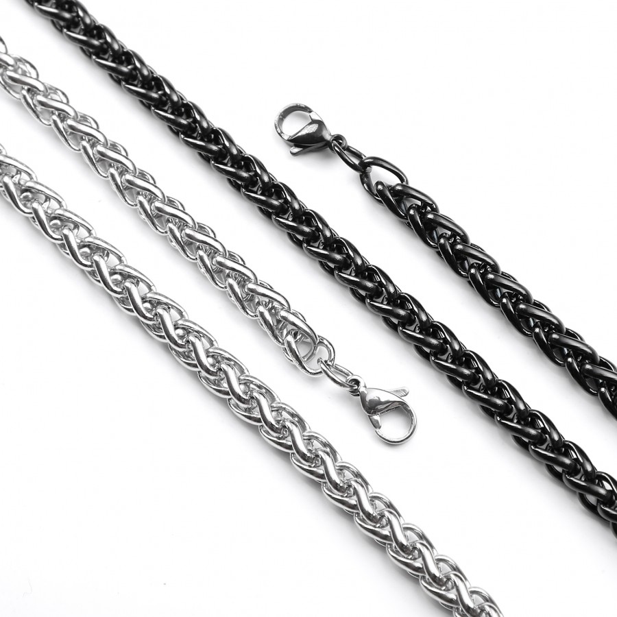 Toptan Büyük Boy Sarmal Çelik Kolye Modeli Fiyatları