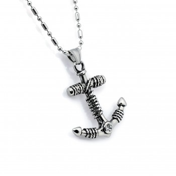 Çapa Çelik Kolye Ucu