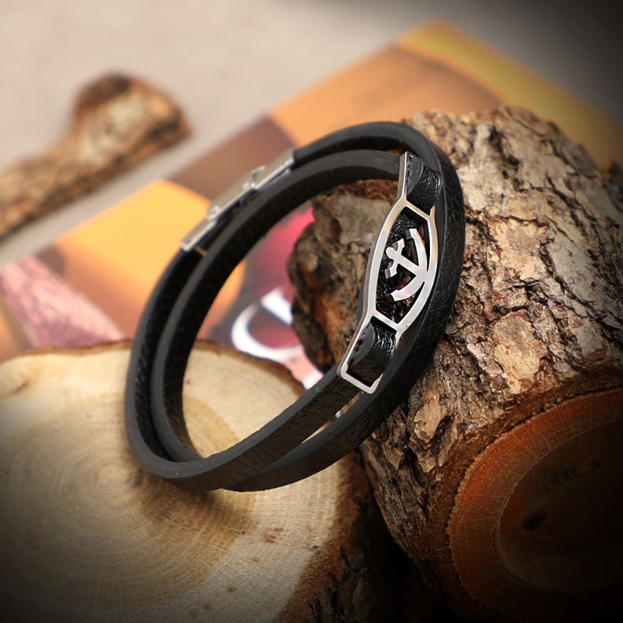 Toptan Çapa Firgürlü Dolamalı Çelik Bileklik Fiyatları