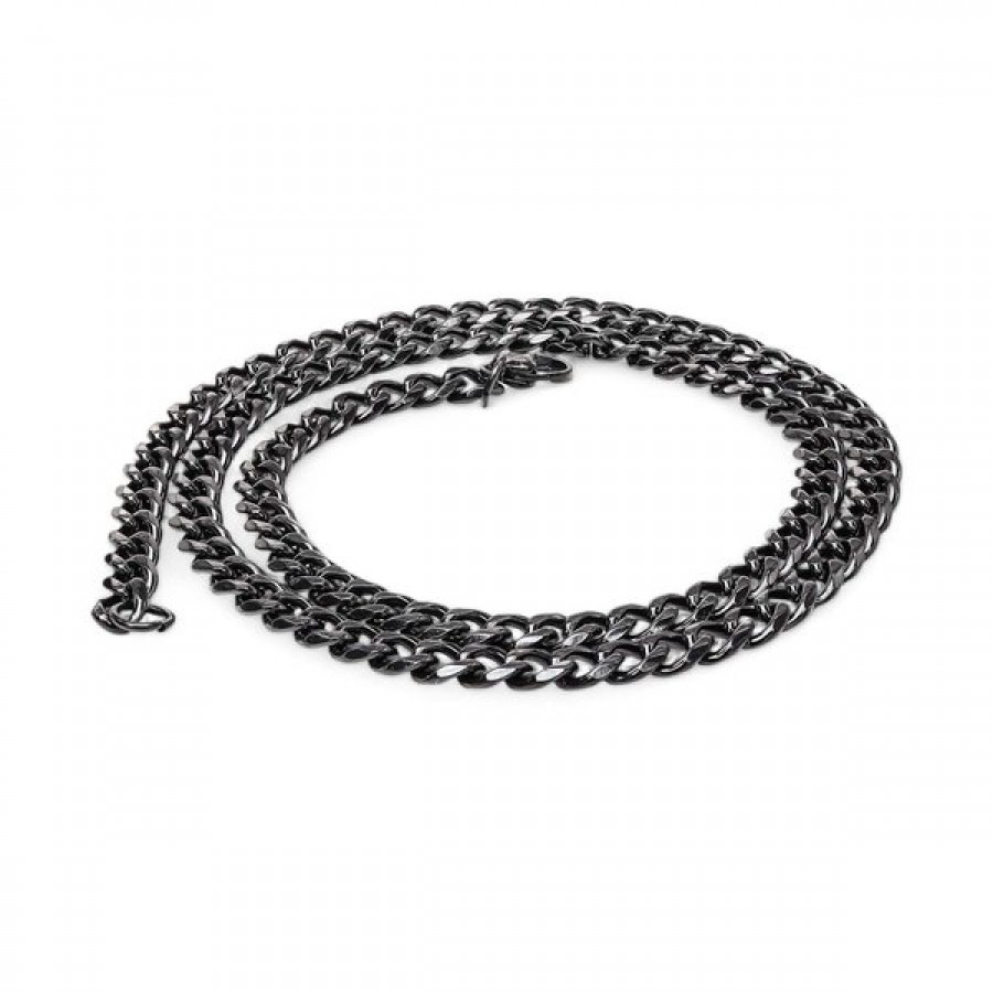 Çelik Erkek Siyah Kolye 1.6Mm