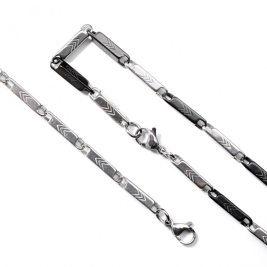 Unisex Steel Necklace 1141
