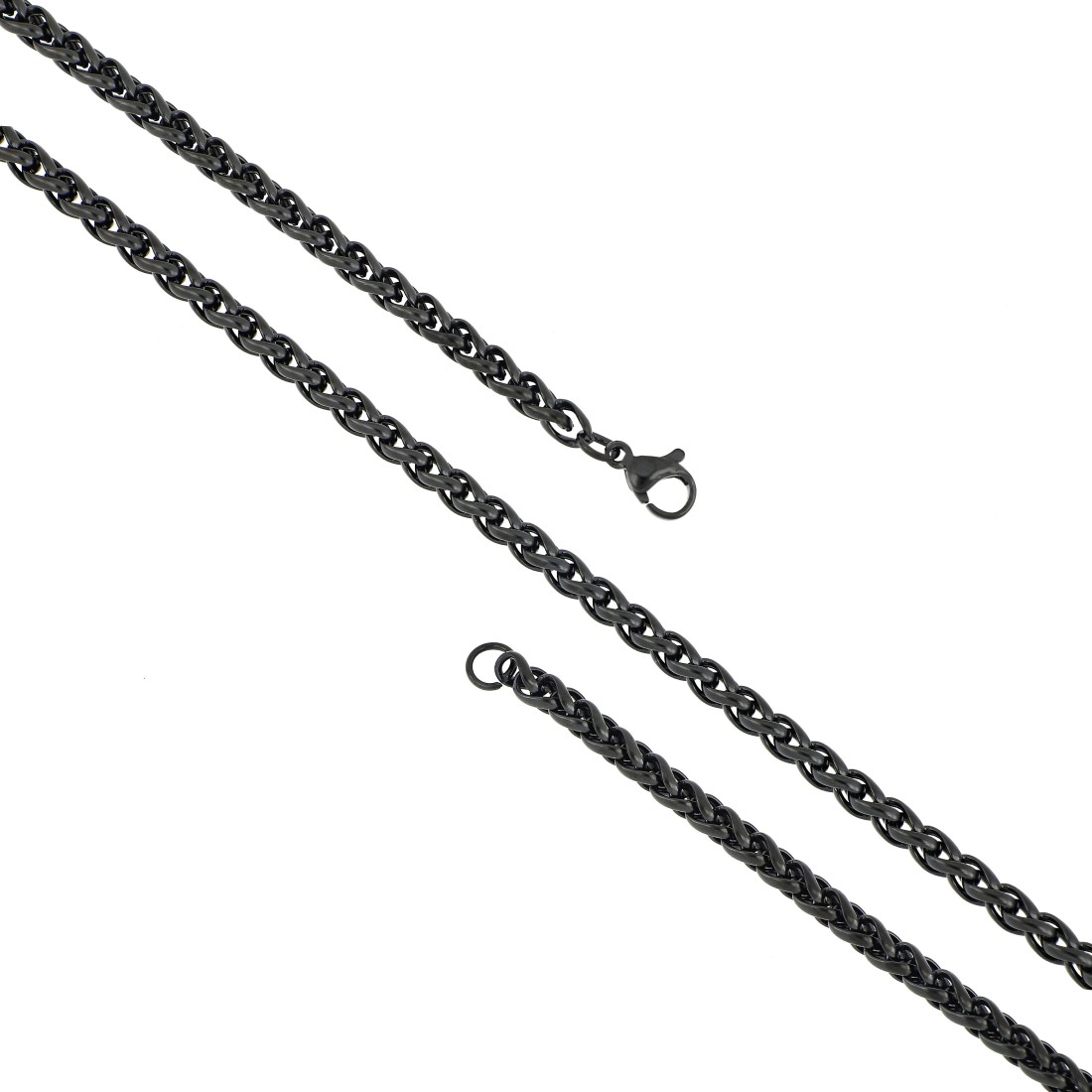 Toptan Çelik Kolye İç İçe Sarmal 4X4Mm Fiyatları