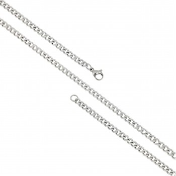 Çelik Kolye Yassı Halka Küçük