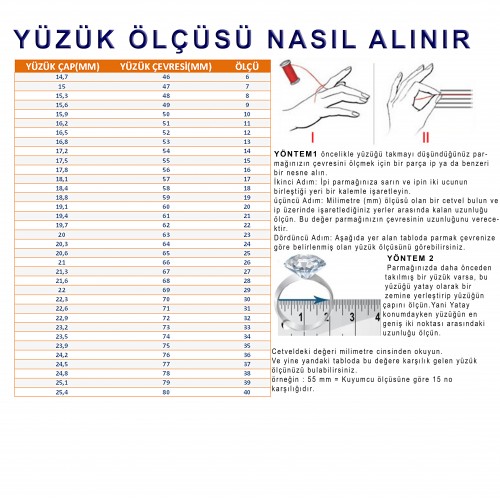 Çelik Yüzük 316L Ayar