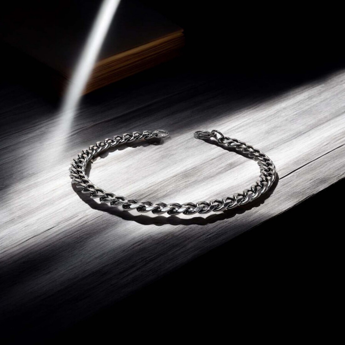 Çelik Zincir Bileklik 1.6X6Mm