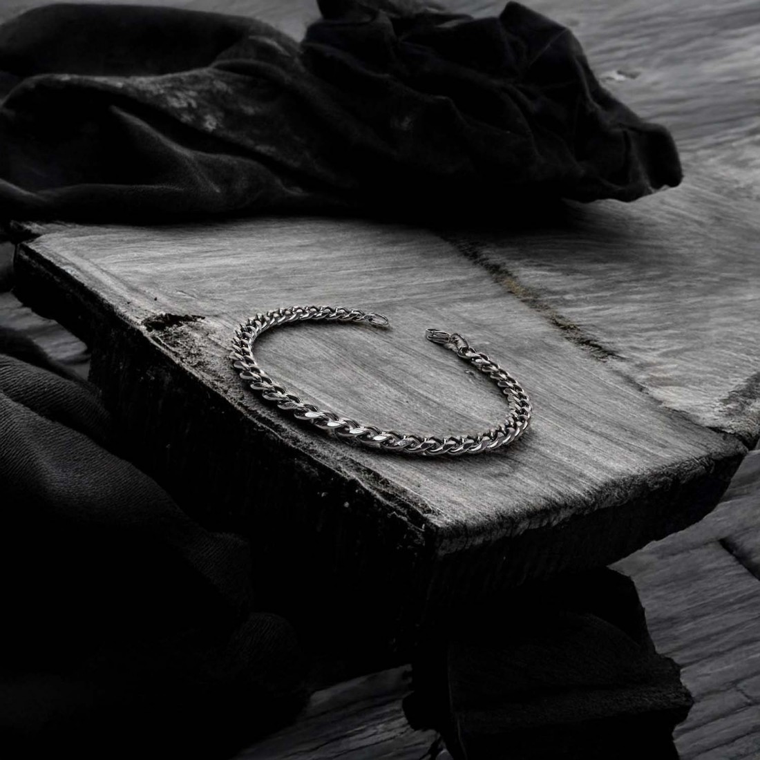 Çelik Zincir Bileklik 1.6X6Mm