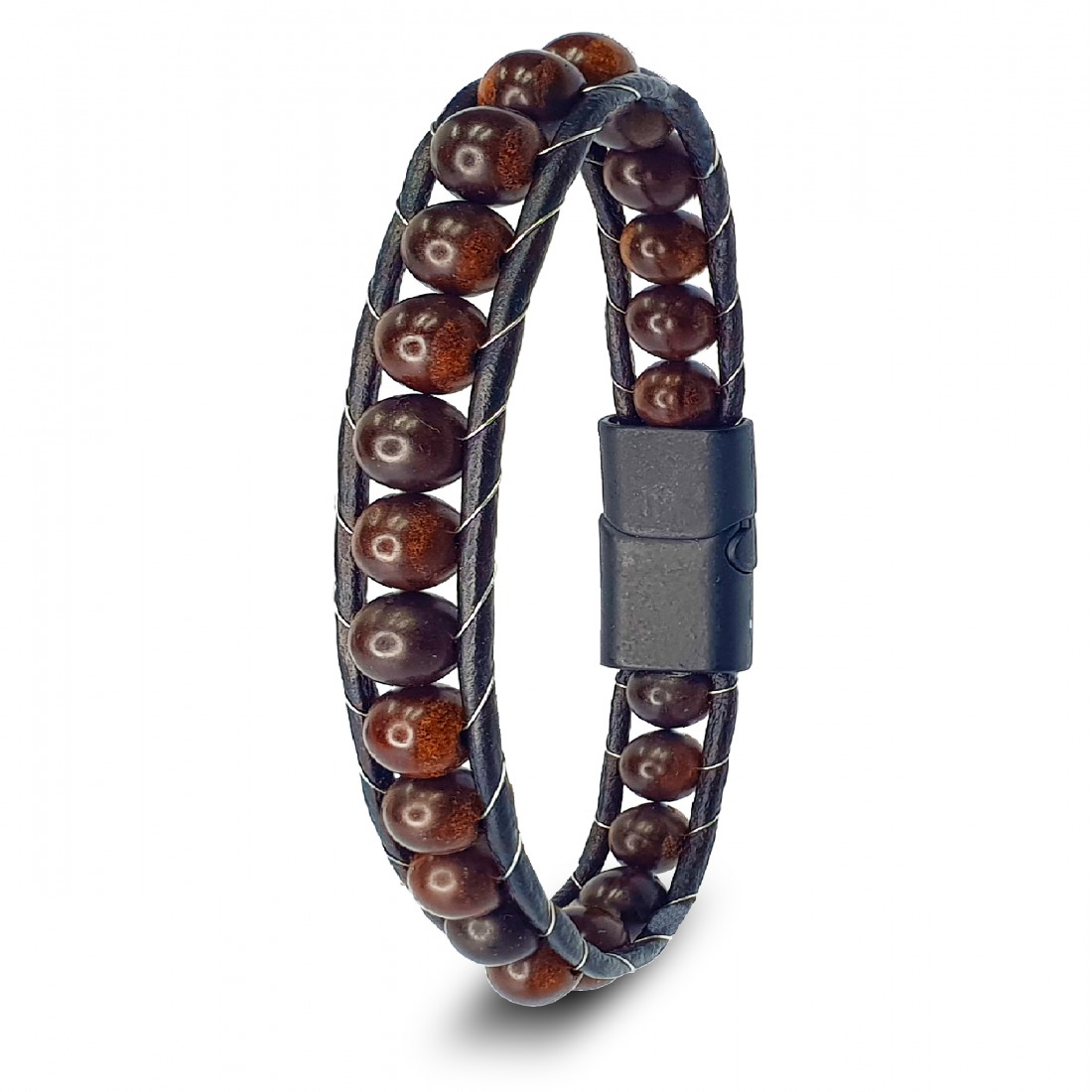 Ceviz Ağacı Deri Bileklik