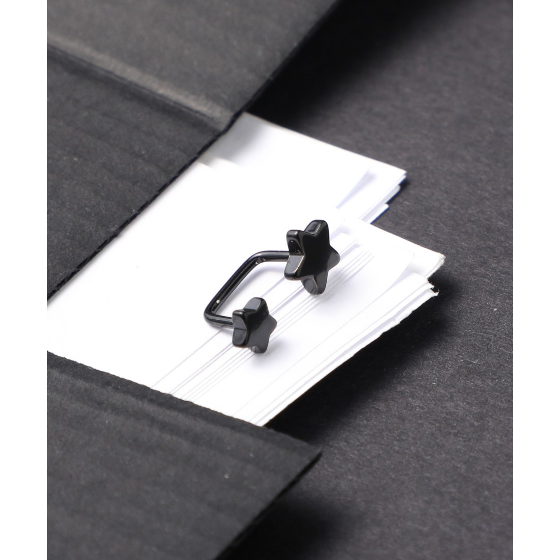 Toptan Çift Yıldız Taşsz Piercing Fiyatları